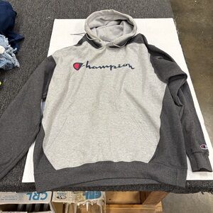 Champion Two-Tone Gray Hoodie
